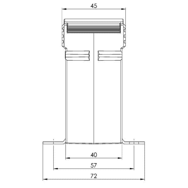 Produktzeichnung WSK 40