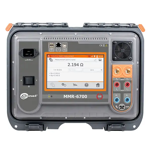 Microohmmeter MMR-6700, Produktbild 1