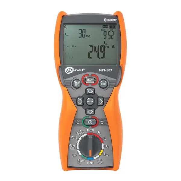 Multifunktions-Installationsprüfgerät MPI-507, Produktbild 4