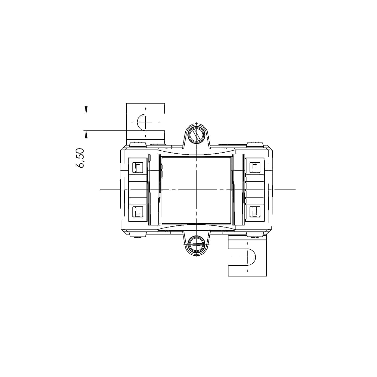 CTB 31.35 KS 4 CTB - Stromwandler Serie, CTB 31.35 UL technische Zeichnung 1