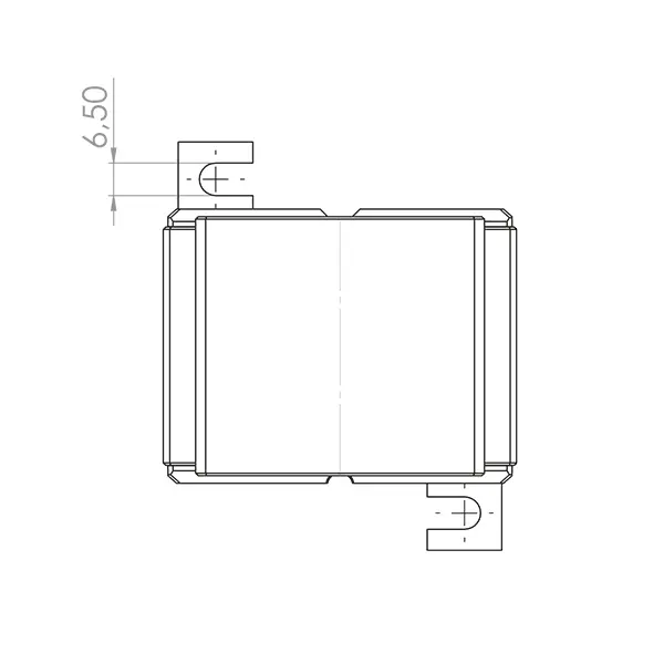 KSW 40N 4 KSW 40N Kleinsignal-Stromwandler, technische Zeichnung 3